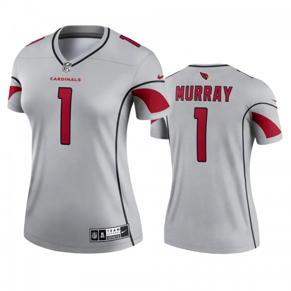 Arizona Cardinals Kyler Murray Gray Inverted Legend Jersey - Women's