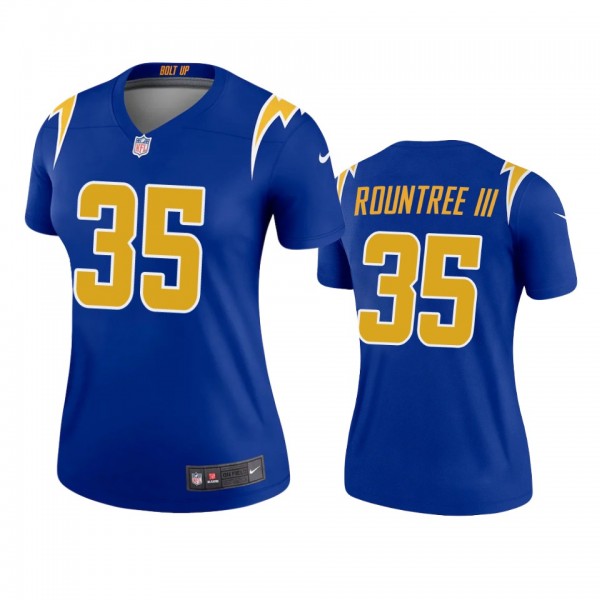 Los Angeles Chargers Larry Rountree III Royal Alte...