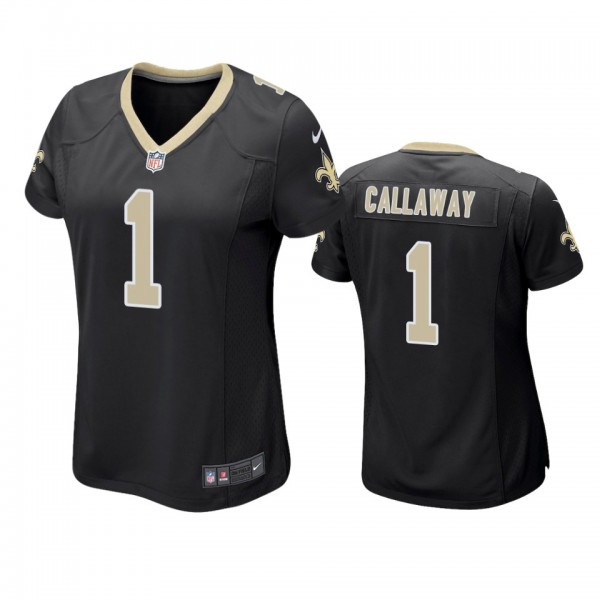 Women's New Orleans Saints Marquez Callaway Black Game Jersey