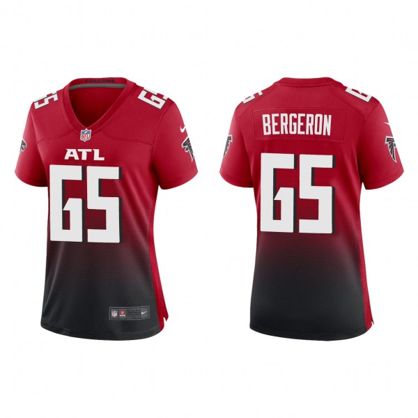 Women's Atlanta Falcons Matthew Bergeron Red 2023 ...