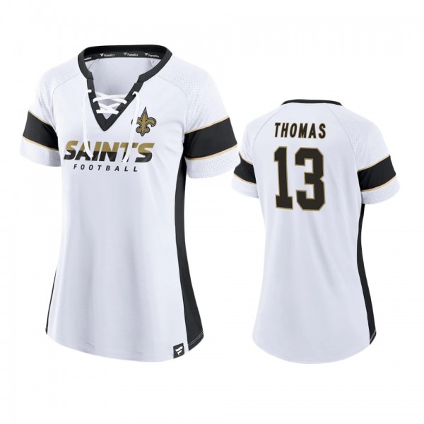 Women's Michael Thomas New Orleans Saints White At...