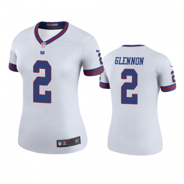 New York Giants Mike Glennon White Color Rush Lege...