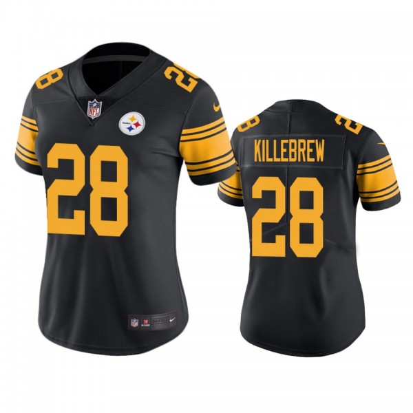 Women's Pittsburgh Steelers Miles Killebrew Black ...