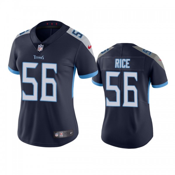 Tennessee Titans Monty Rice Navy Vapor Limited Jer...