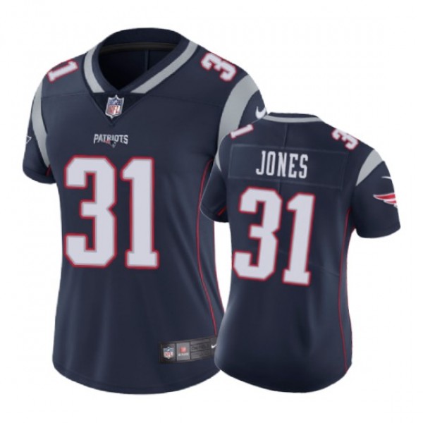 New England Patriots Jonathan Jones Navy Nike Game...