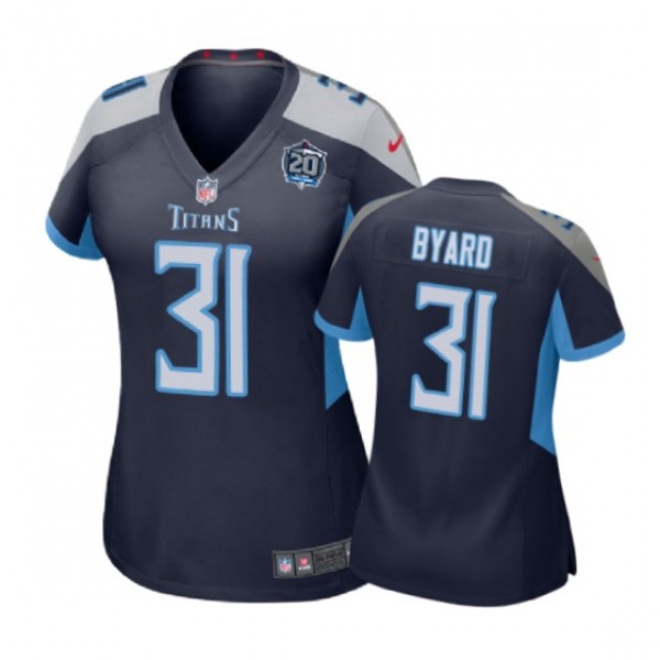 Tennessee Titans Kevin Byard Navy Nike 20th Annive...
