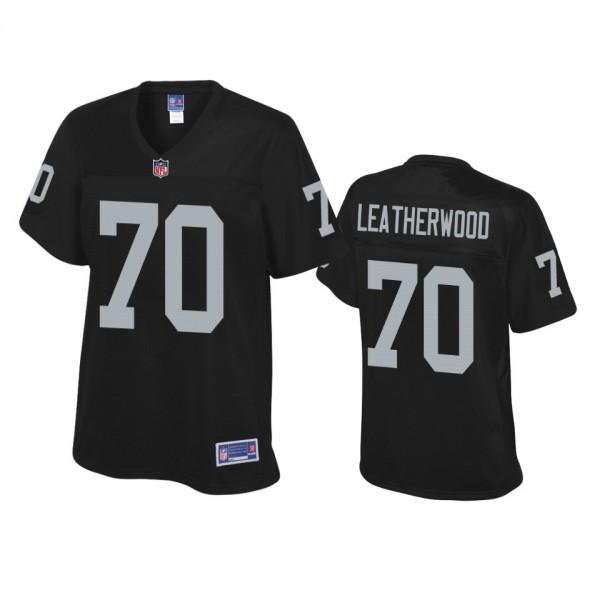 Las Vegas Raiders Alex Leatherwood Black Pro Line ...