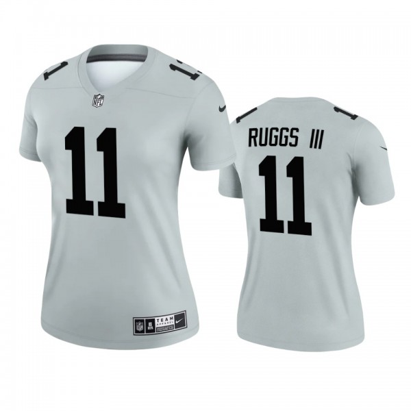 Women's Las Vegas Raiders Henry Ruggs III Silver I...