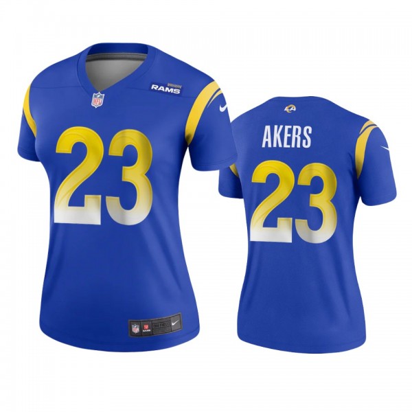 Los Angeles Rams Cam Akers Royal Legend Jersey - W...