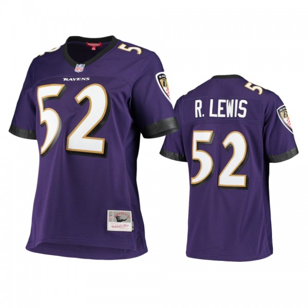 Women's Baltimore Ravens Ray Lewis Purple Legacy R...
