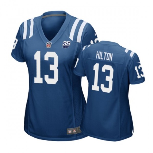 Indianapolis Colts T. Y. Hilton Royal Nike 35th An...
