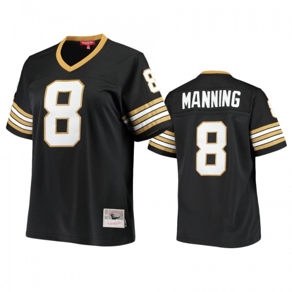Women's New Orleans Saints Archie Manning Black 19...