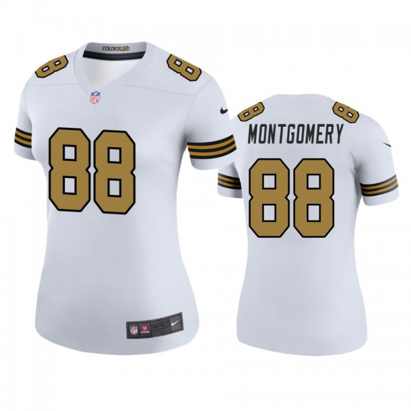 New Orleans Saints Ty Montgomery White Color Rush ...