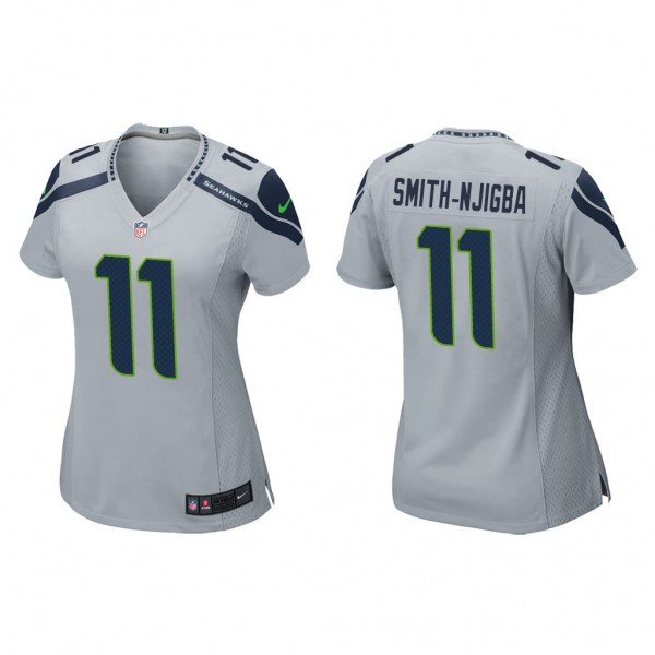Women's Seattle Seahawks Jaxon Smith-Njigba Gray 2...