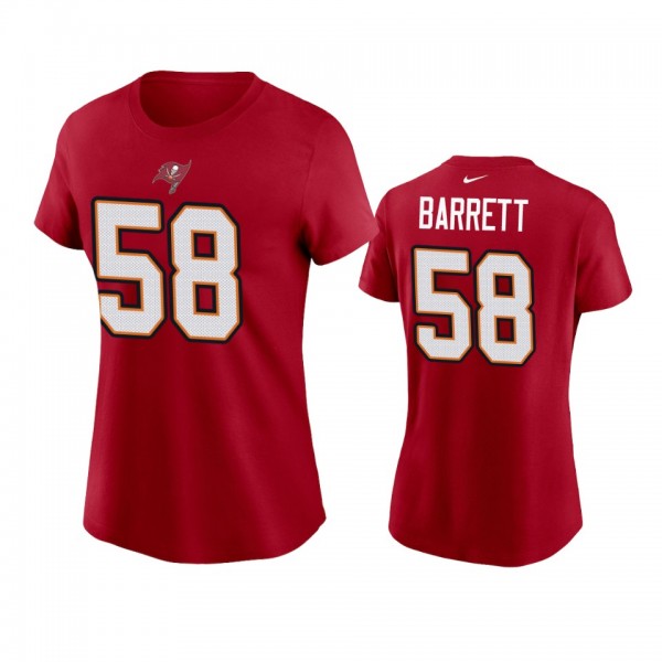 Women's Tampa Bay Buccaneers Shaquil Barrett Red N...