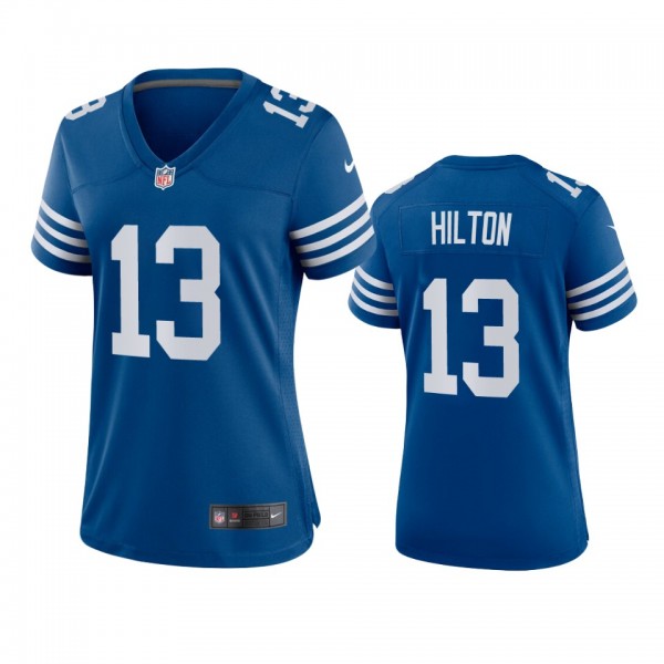 Women's Indianapolis Colts T.Y. Hilton Royal Alternate Game Jersey