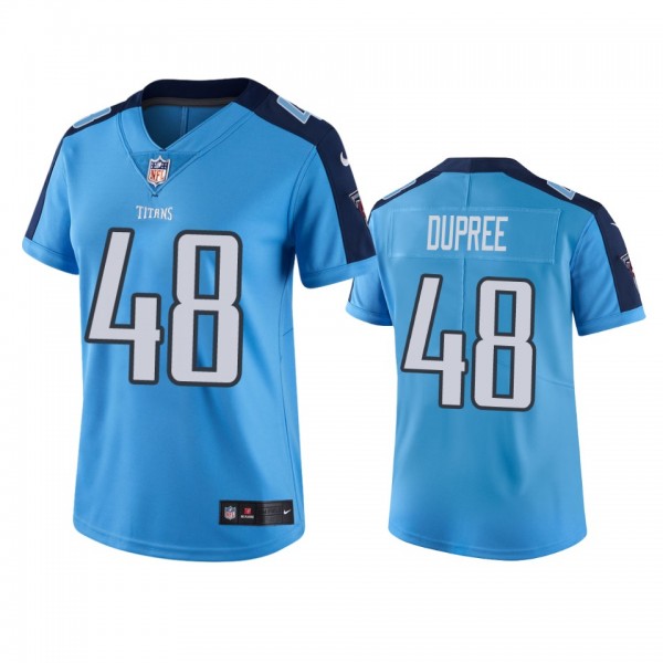 Tennessee Titans Bud Dupree Light Blue Vapor Limited Jersey