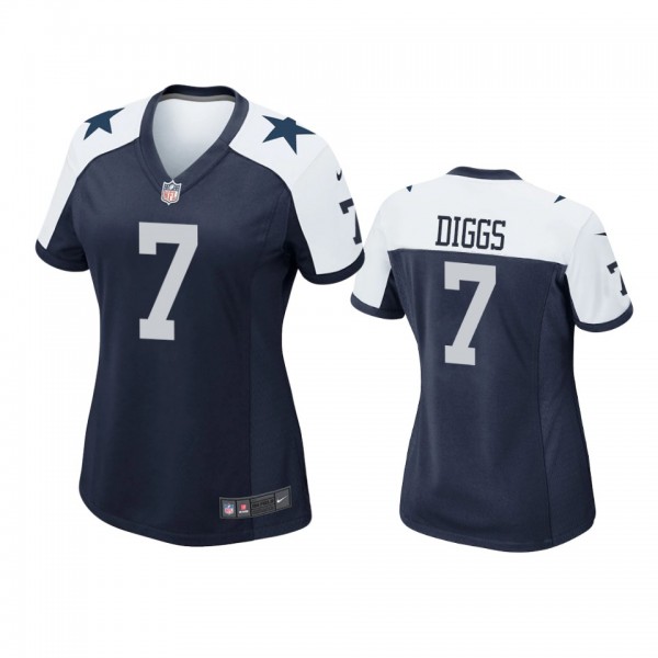 Women's Dallas Cowboys Trevon Diggs Navy Alternate...