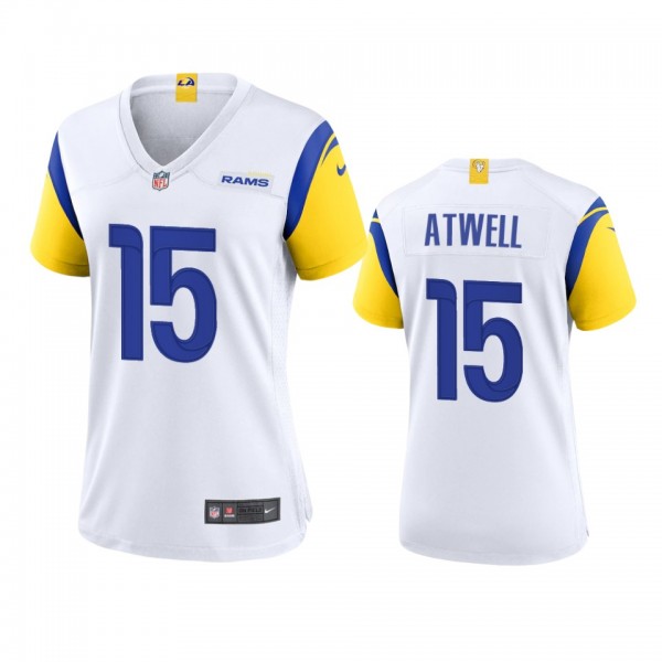 Women's Los Angeles Rams Tutu Atwell White Alterna...