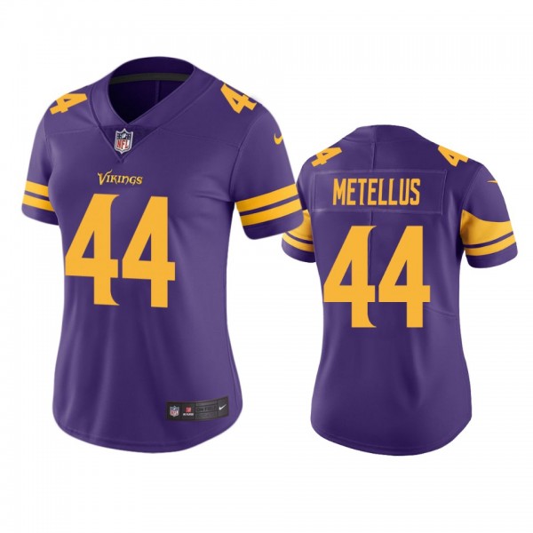 Women's Minnesota Vikings Josh Metellus Purple Col...