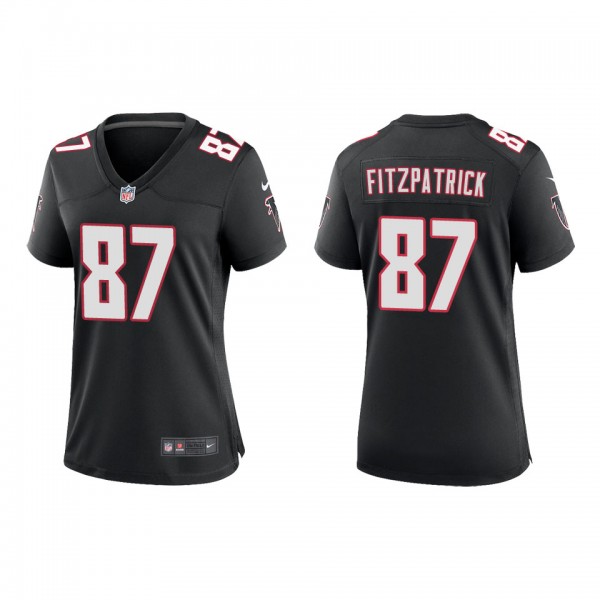 Women's Atlanta Falcons John FitzPatrick Black Thr...