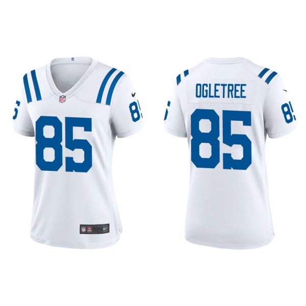 Women's Indianapolis Colts Andrew Ogletree White G...