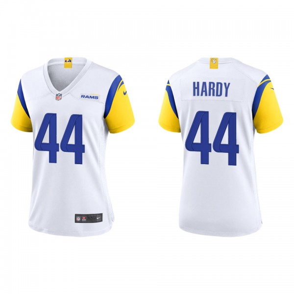 Women's Los Angeles Rams Daniel Hardy White Altern...