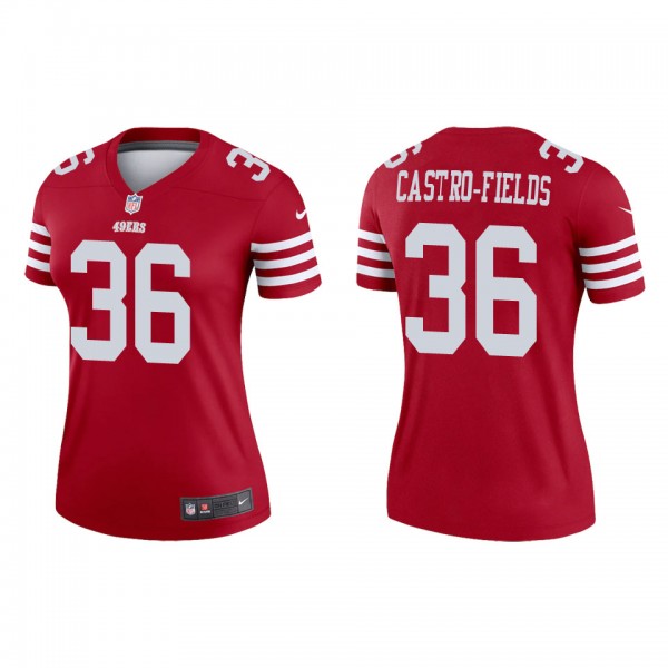 Women's San Francisco 49ers Tariq Castro-Fields Sc...