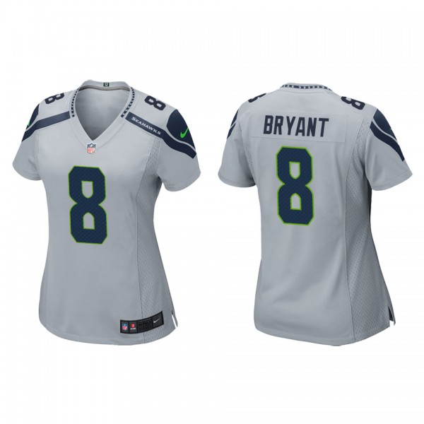 Women's Seattle Seahawks Coby Bryant Gray Game Jer...