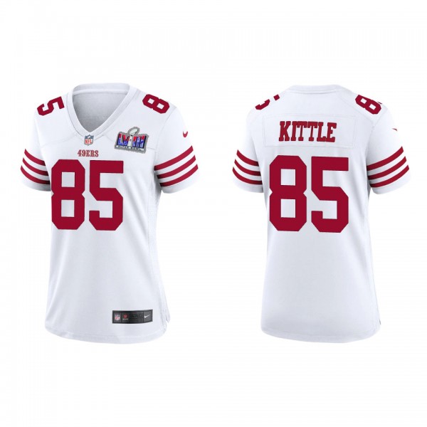 Women's George Kittle San Francisco 49ers White Su...