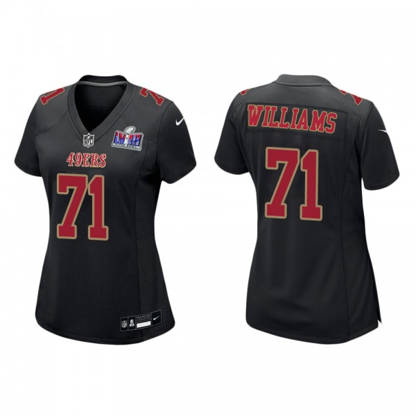 Women's Trent Williams San Francisco 49ers Black S...