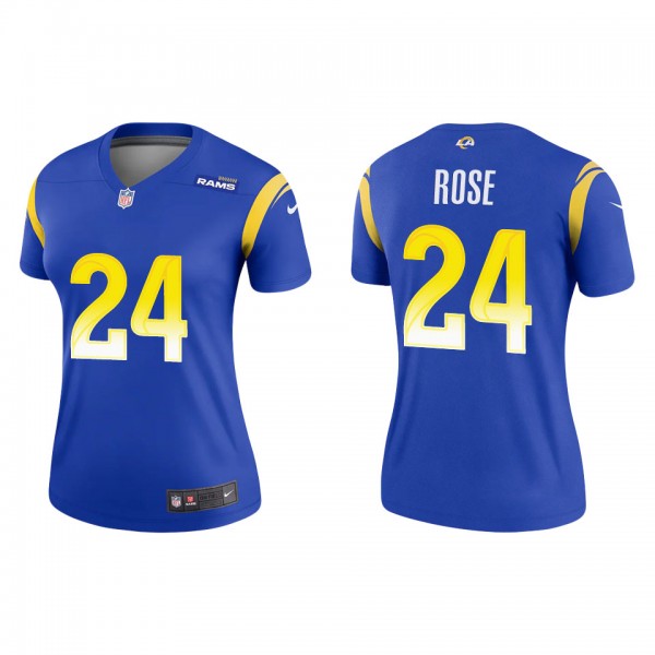 Women's Los Angeles Rams A.J. Rose Royal Legend Je...