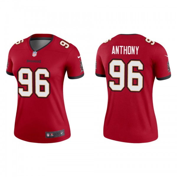 Women's Tampa Bay Buccaneers Andre Anthony Red 202...