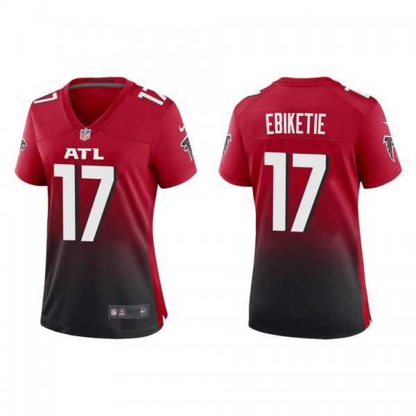 Women's Atlanta Falcons Arnold Ebiketie Red Altern...