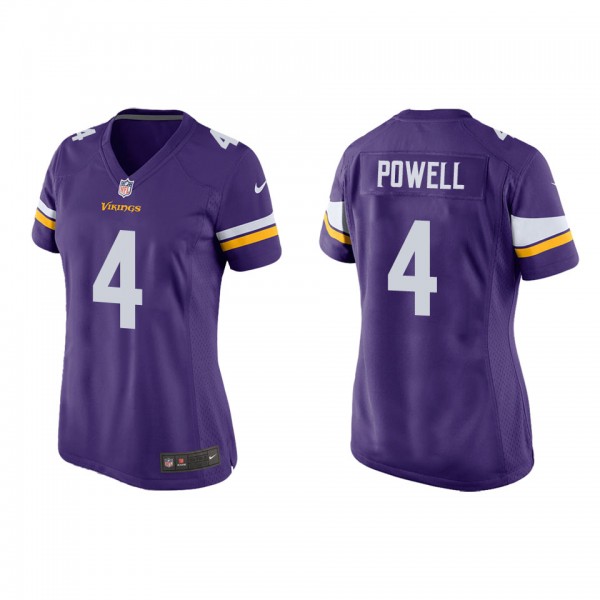 Women's Minnesota Vikings Brandon Powell Purple Ga...