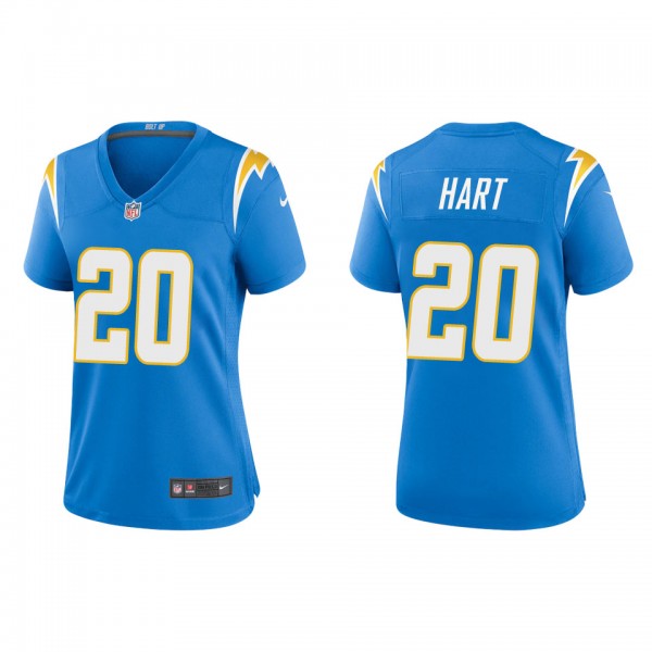Women's Cam Hart Los Angeles Chargers Powder Blue ...