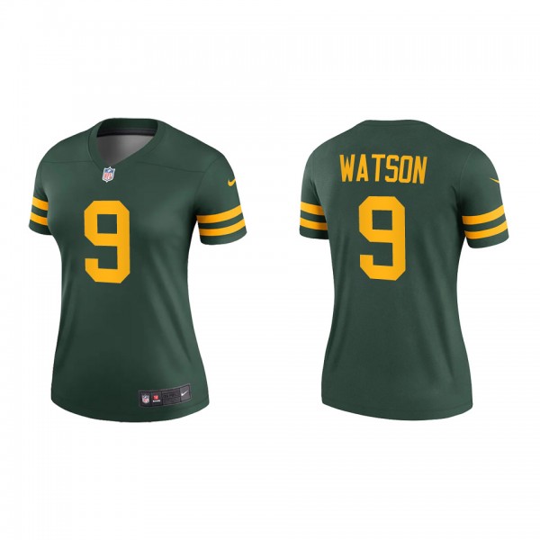 Women's Green Bay Packers Christian Watson Green 2...