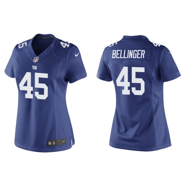Women's New York Giants Daniel Bellinger Royal 202...