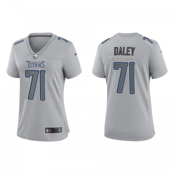 Women's Tennessee Titans Dennis Daley Gray Atmosph...