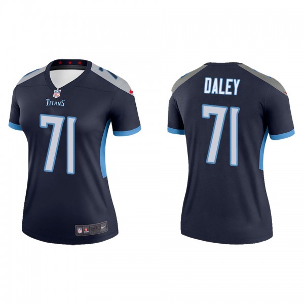 Women's Tennessee Titans Dennis Daley Navy Legend ...