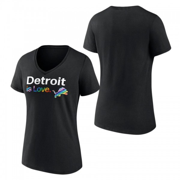 Women's Detroit Lions Fanatics Branded Black City ...