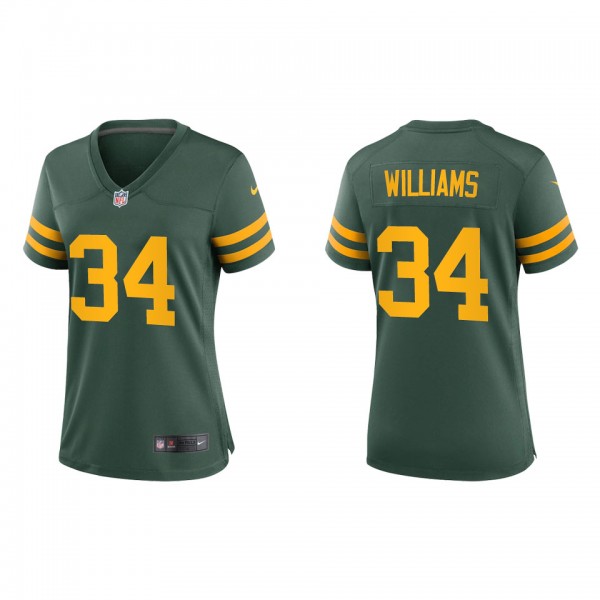 Women's Green Bay Packers Dexter Williams Green Alternate Game Jersey