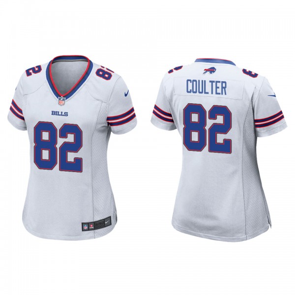 Women's Buffalo Bills Isaiah Coulter White Game Je...