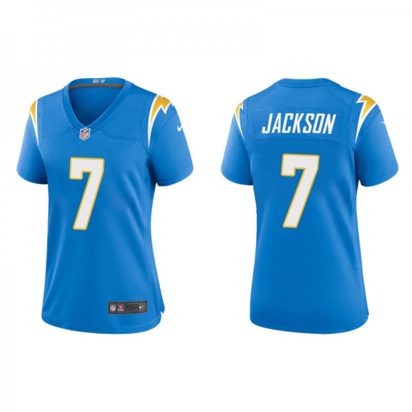 Women's Los Angeles Chargers J.C. Jackson Powder Blue Game Jersey