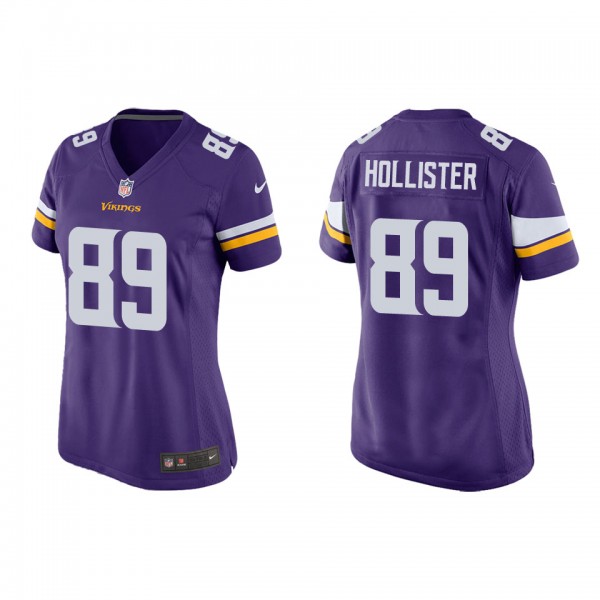 Women's Minnesota Vikings Jacob Hollister Purple G...