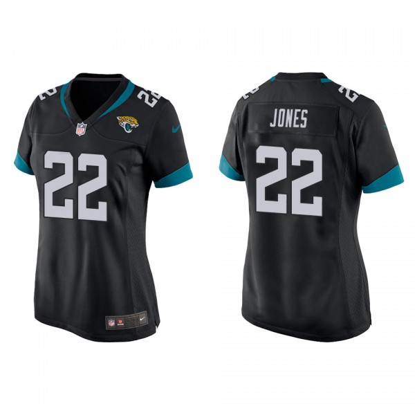 Women's Jarrian Jones Jacksonville Jaguars Black G...