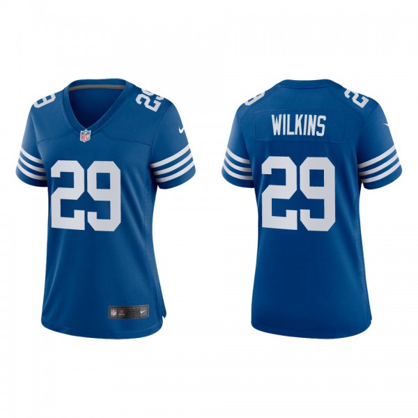 Women's Indianapolis Colts Jordan Wilkins Royal Al...