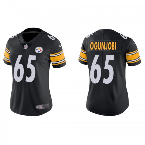 Women's Pittsburgh Steelers Larry Ogunjobi Black V...