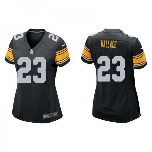 Women's Pittsburgh Steelers Levi Wallace Black Game Jersey