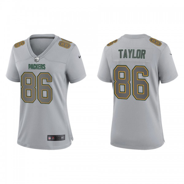 Women's Malik Taylor Green Bay Packers Gray Atmosp...